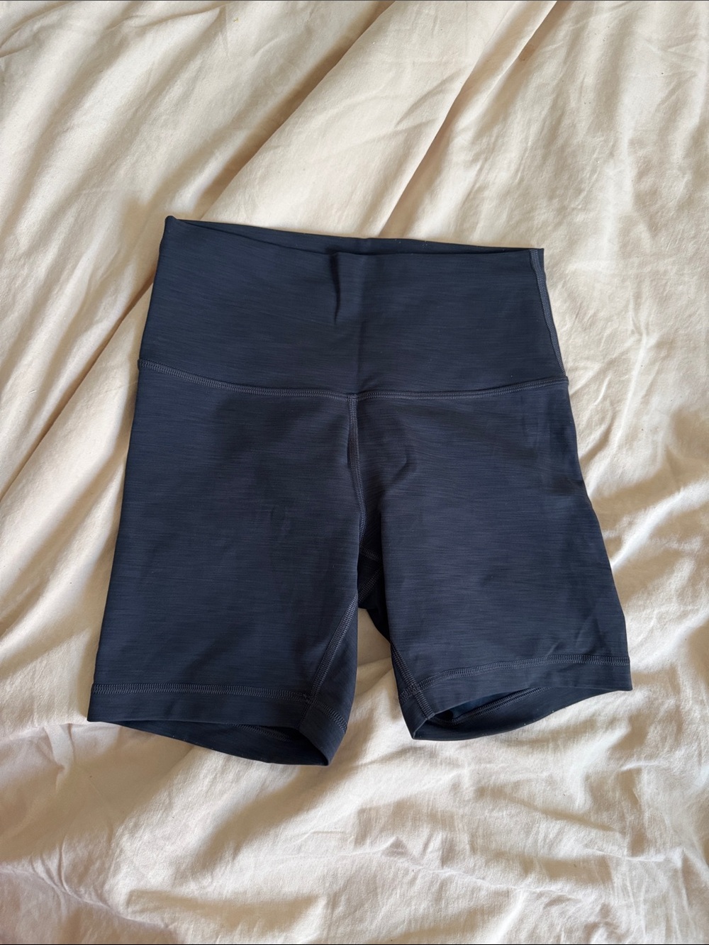 lululemon athletica High-Rise Bike Shorts in Navy Blue